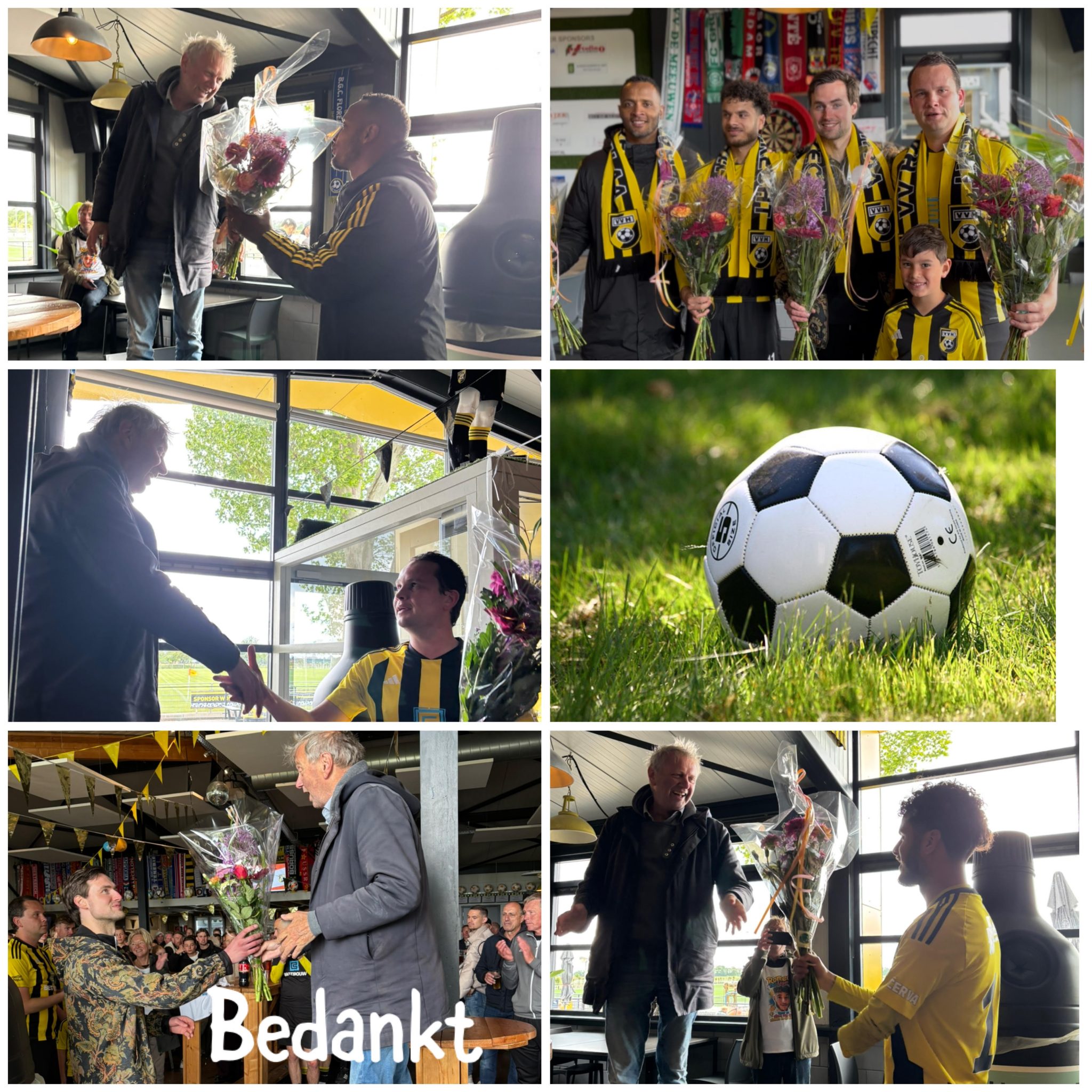 Afscheid Danny, Job, Mike en Romeo