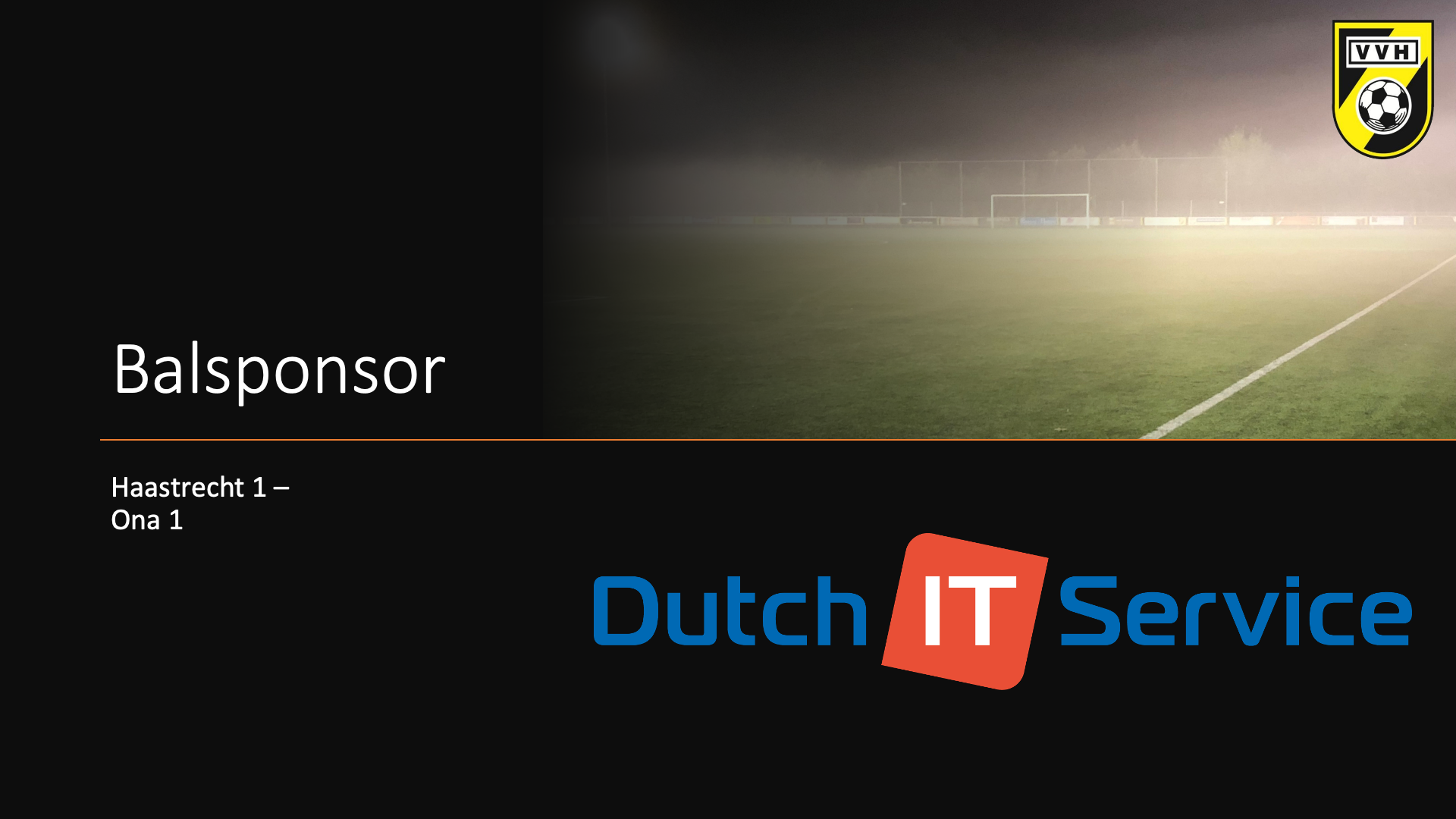 Balsponsor VVH 1 - Ona1 -- Dutch IT Service --