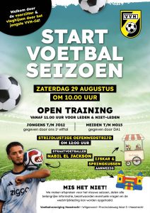 ‼️OPEN DAG‼️ zaterdag 29 augustus bij VV Haastrecht