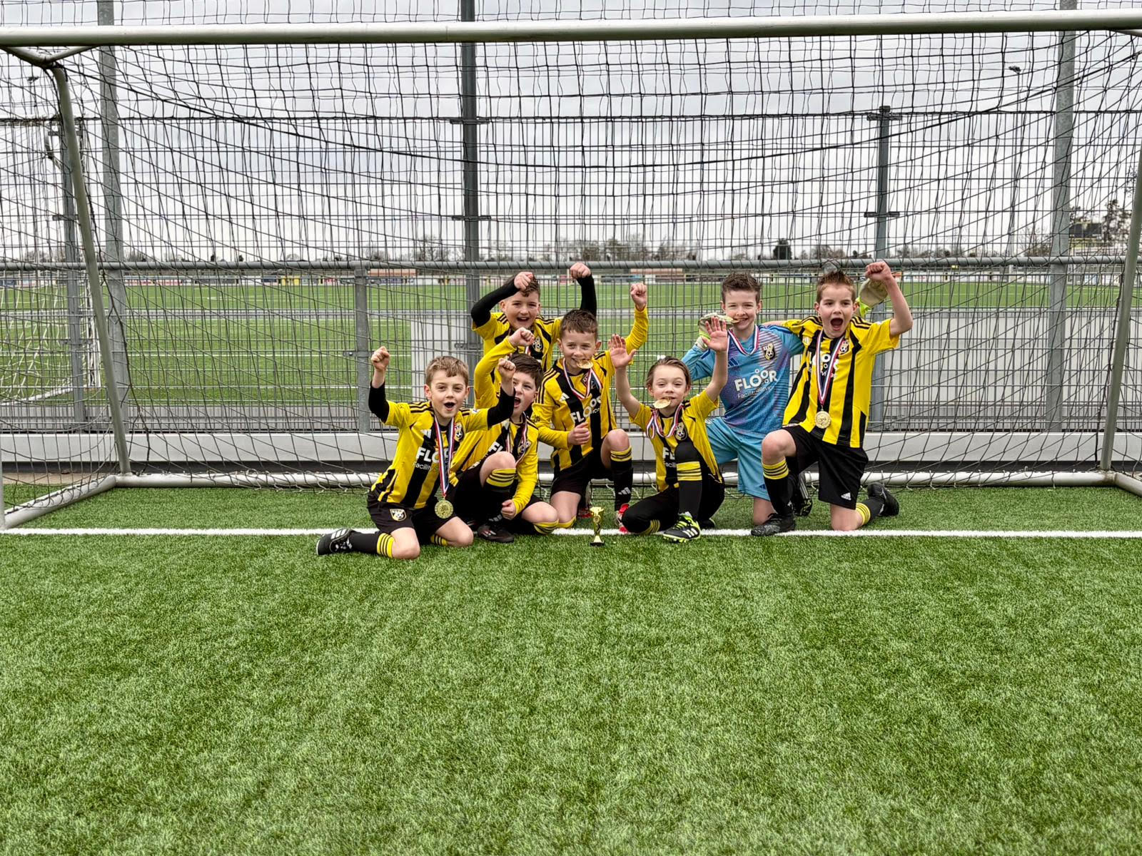 Onze toppers van de JO9-1 winnen de Mini Winter Cup! 