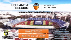Valencia CF jeugdtrainers naar VV Haastrecht in Haastrecht voor unieke voetbal 3-daagse!