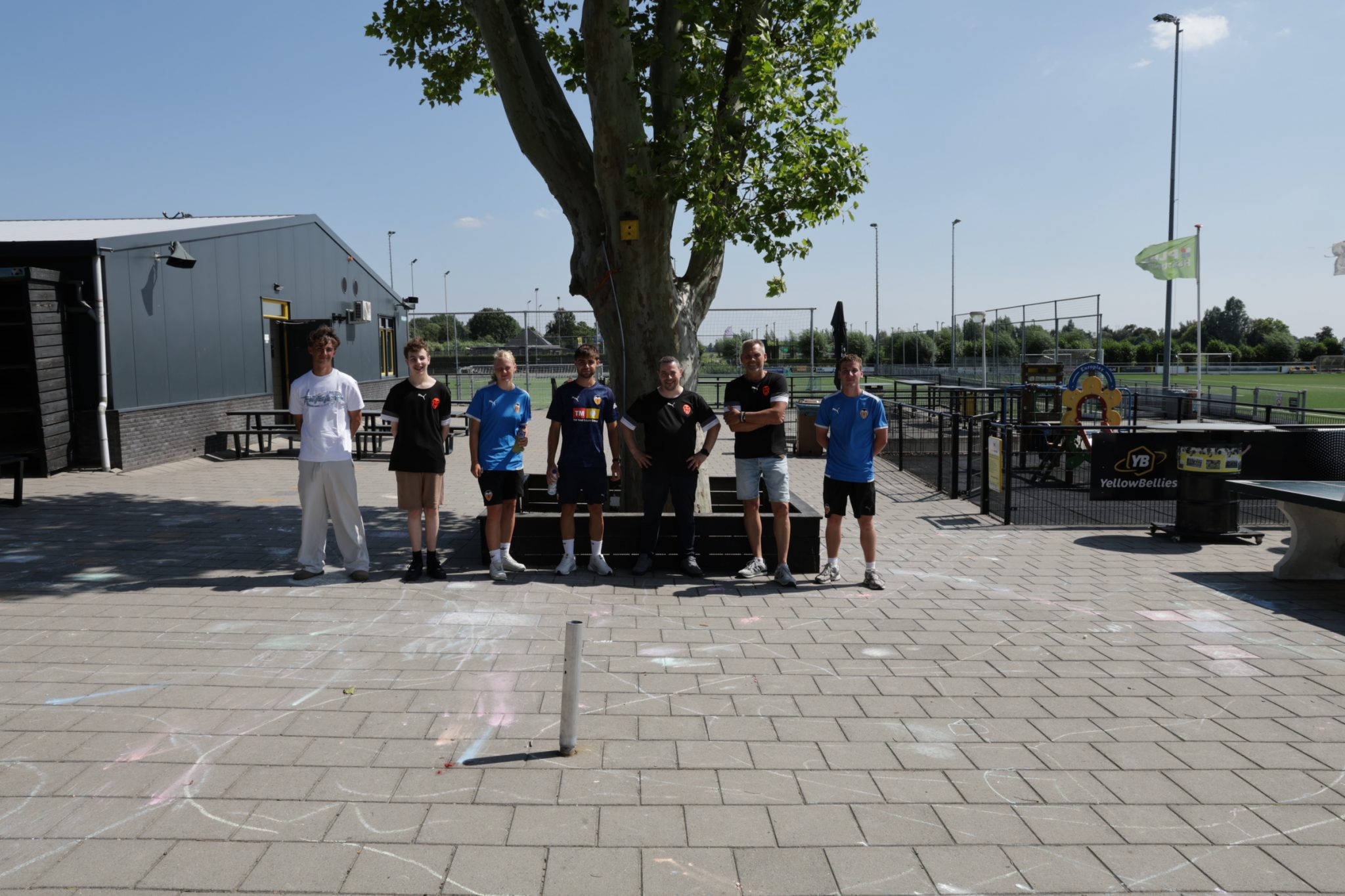 Valencia Voetbalkamp voor de negende keer een groot succes bij V.V. Haastrecht.