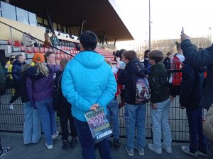 Wedstrijd uitje met de JO11 t/m JO&MO13 Feyenoord vs Fortuna dames 9